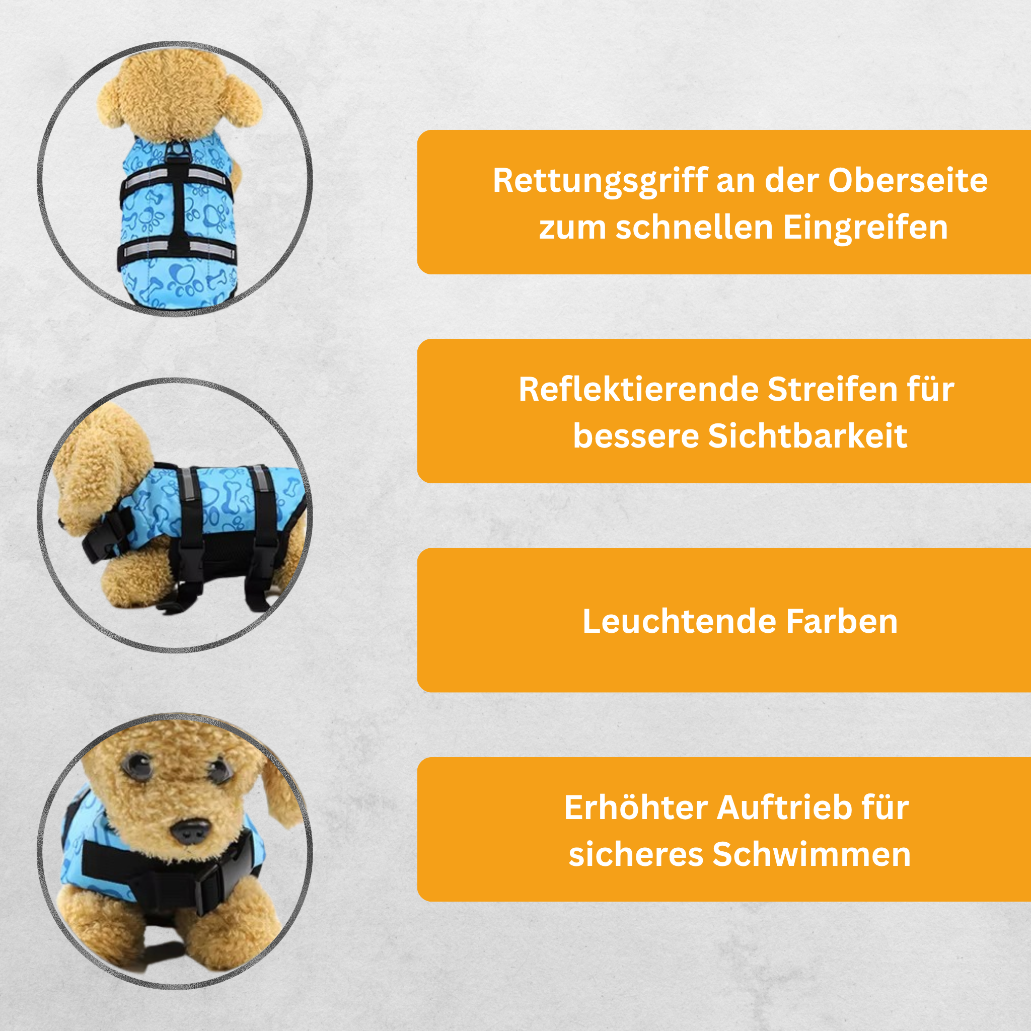 AquaSafe Dog Life Vest