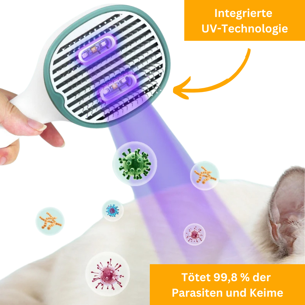 UV Tick Brush for Cats