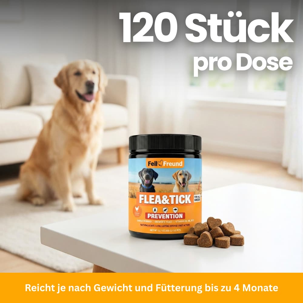 Flea & Tick Protection Chewable Tablets