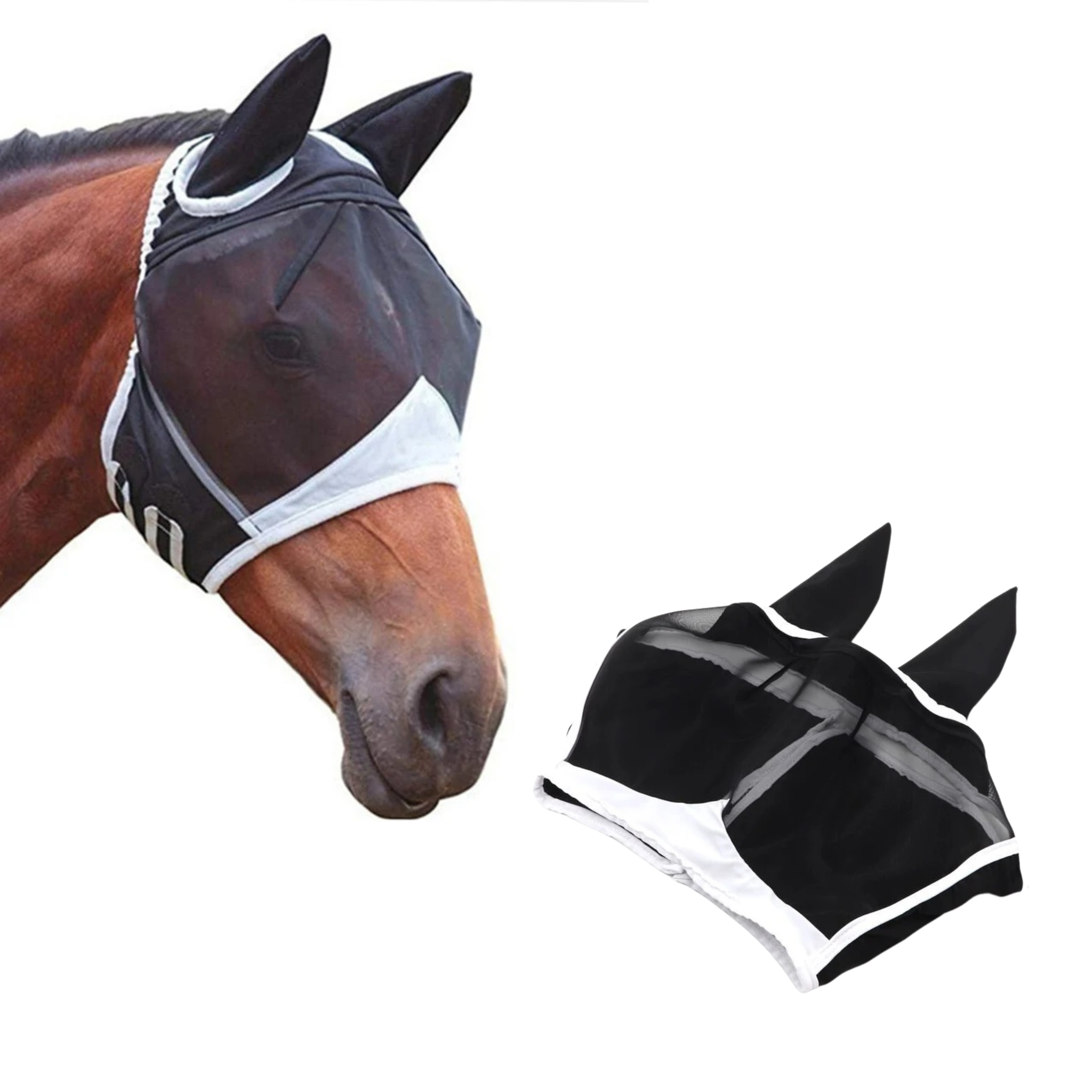 HorseMask – Breathable Premium Fly Mask for Horses