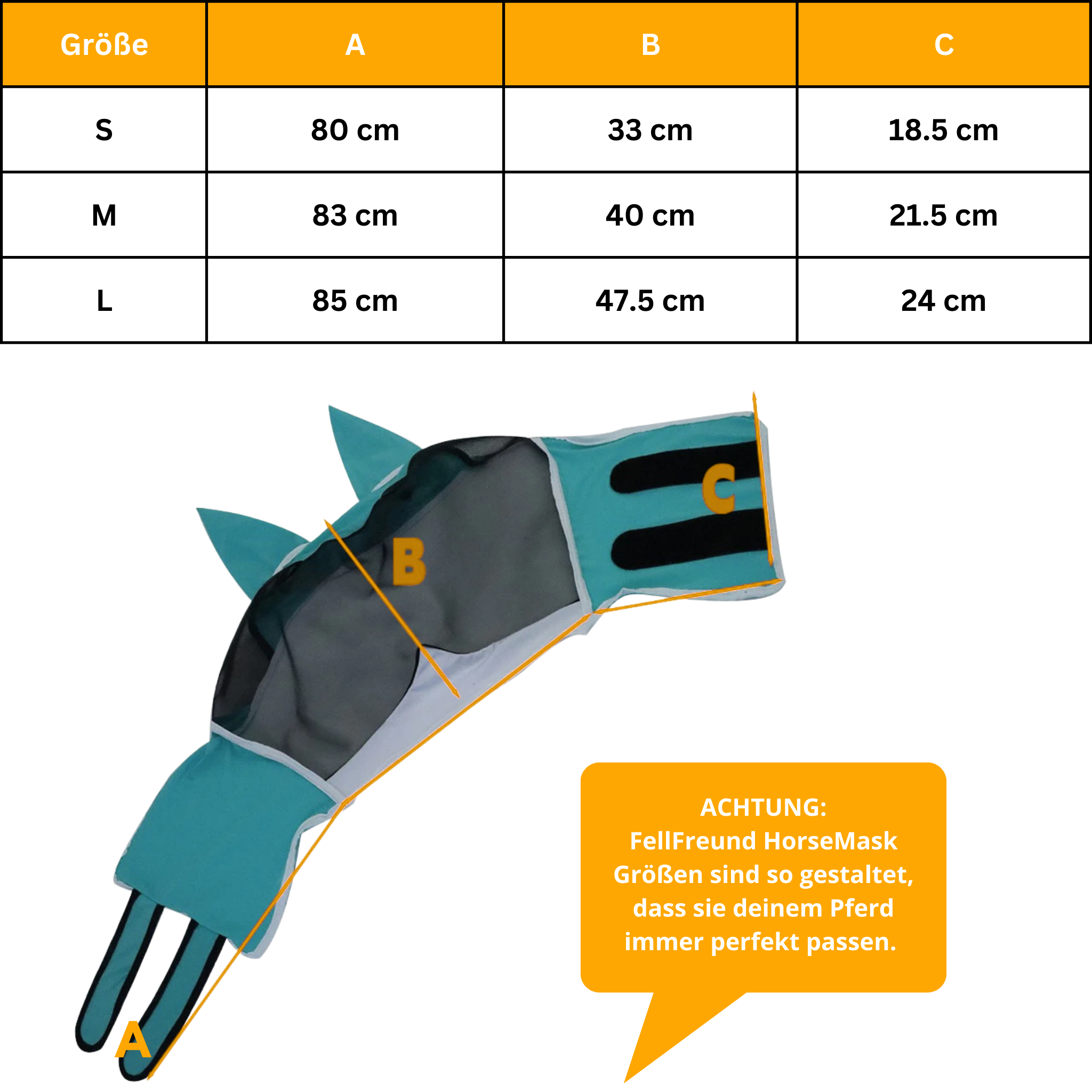 HorseMask – Breathable Premium Fly Mask for Horses