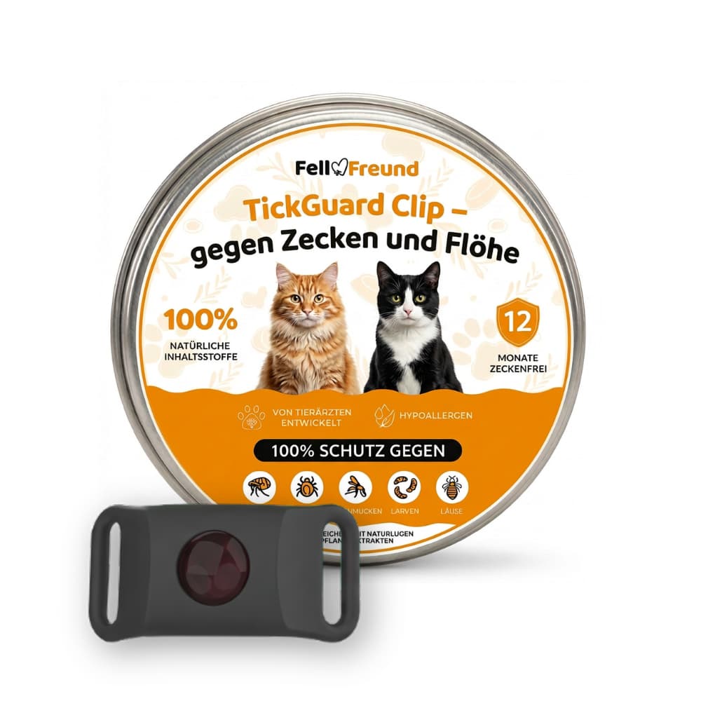 TickGuard Clip – Against Ticks and Fleas for Cats