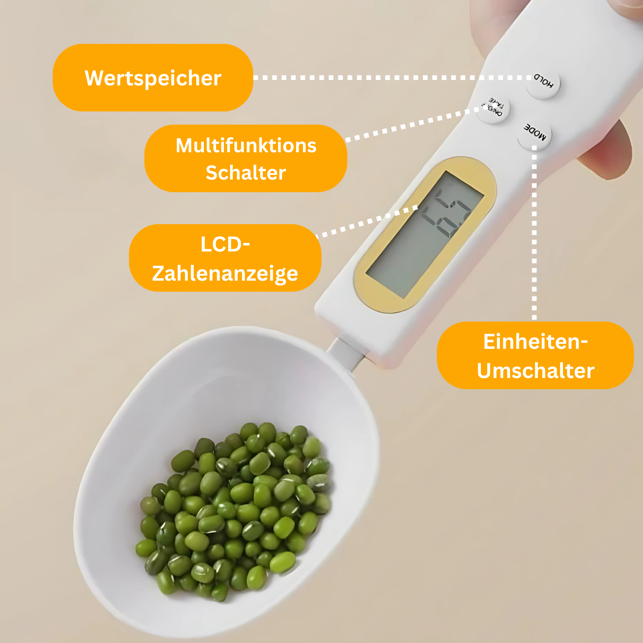 Digital Pet Food Scoop Scale