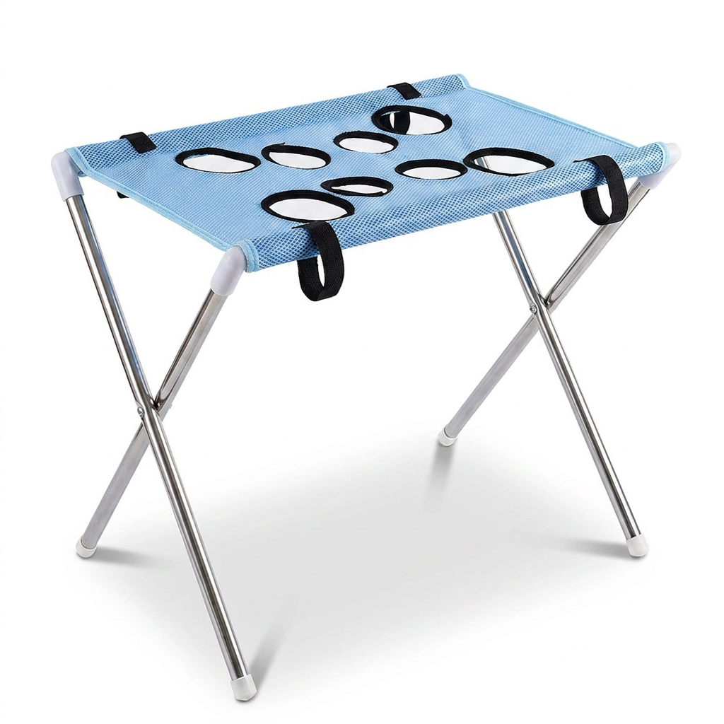 BathBuddy Pflege-Hängematte mit faltbarem Stand