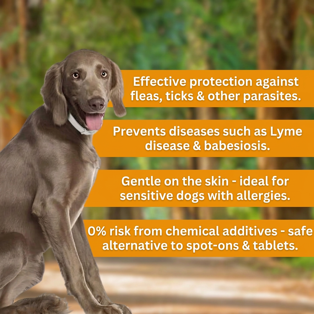 Flea and Tick Protection Collar for Dogs [Double-Up Offer]